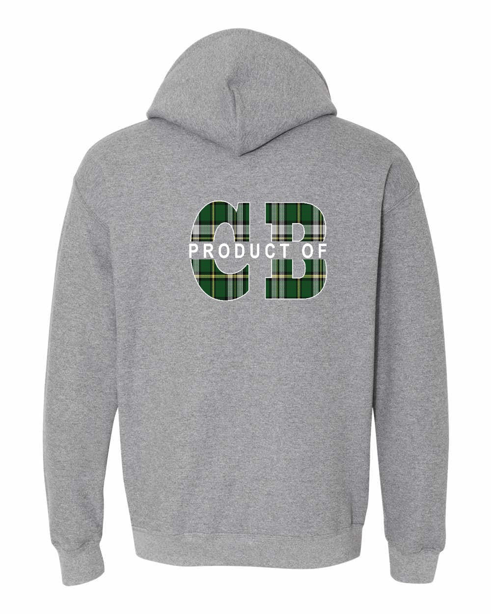 Product of CB Left Chest and Back Pullover Hoodie