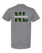 NFLD and Labrador Saltwater Raised Left Chest and Back Men's Tee