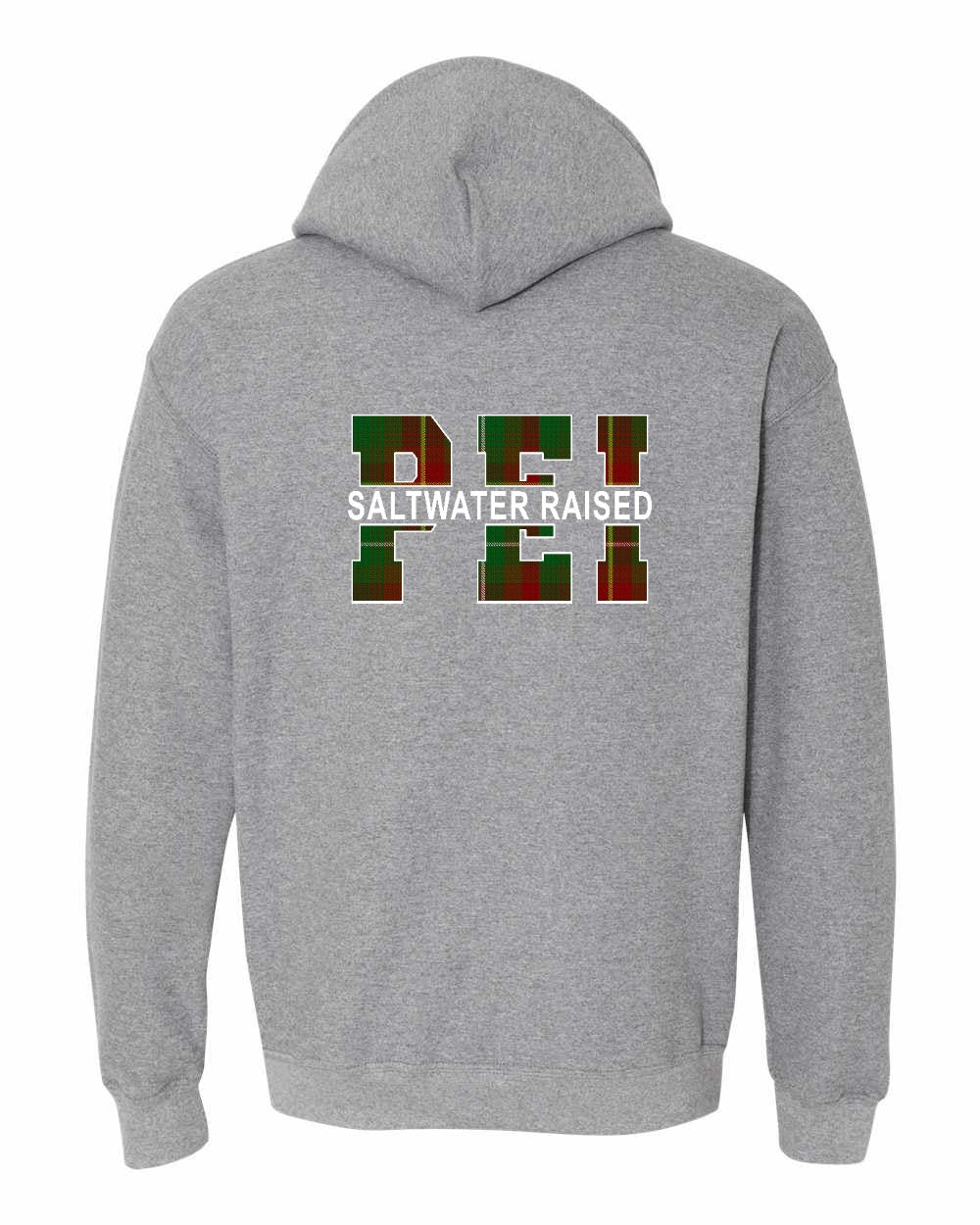 Prince Edward Island Saltwater Raised Left Chest and Back Pullover Hoodie