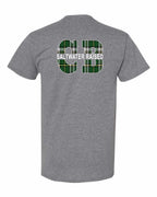 CB Saltwater Raised Left Chest and Back Men's Tee