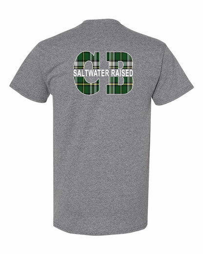 Saltwater Raised Left Chest and Back Men's Tee