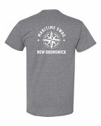 NB Compass Left Chest and Back Men's Tee