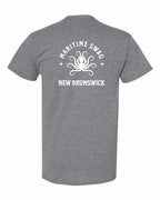 NB Octopus Left Chest and Back Men's Tee