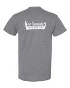 Custom Your Community Swoop (CB) Left Chest and Back Men's Tee