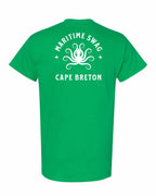 Maritime Swag CB Octopus Left Chest and Back Men's Tee