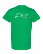 Just a CB Girl Red Heart Left Chest and Back Men's Tee