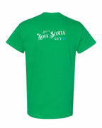 Just a NS Guy Blue Left Chest and Back Men's tee