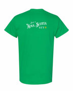 Just a NS Guy Yellow Compass Left Chest and Back Men's tee