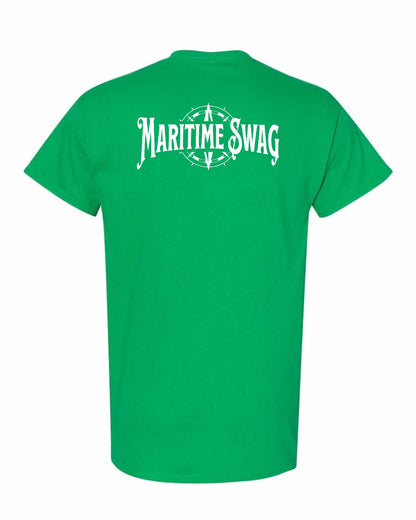Maritime Swag Logo Left Chest and Back Men's Tee
