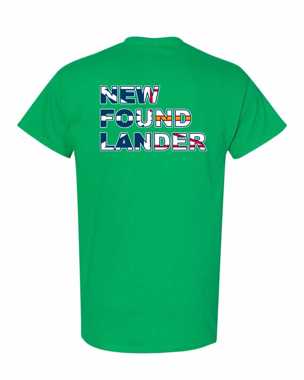 New Found Lander Left Chest and Back Men's Tee