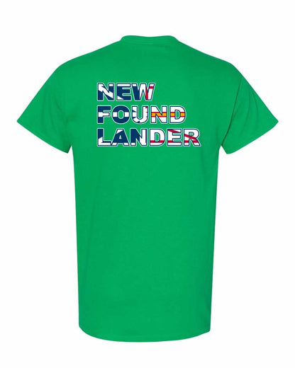 New Found Lander Left Chest and Back Men's Tee