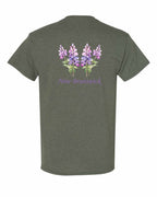 NB Lupins Left Chest and Back Men's Tee