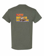 New Bruns Wicker Left Chest and Back Men's Tee
