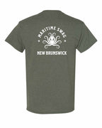 NB Octopus Left Chest and Back Men's Tee