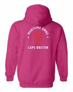 Maritime Swag CB Mandala Red Lobster Left Chest and Back Pullover Hoodie - Unisex