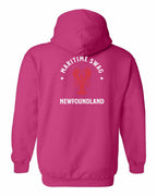 Maritime Swag NFLD Mandala Red Lobster Left Chest Pullover Hoodie - Unisex