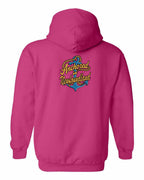Anchored in NFLD (New Design) Left Chest and Back Pullover Hoodie - Unisex