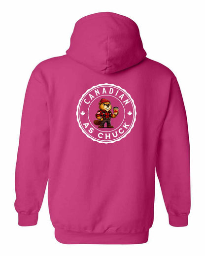 CDN as Chuck Male Beaver Left Chest and Back Pullover