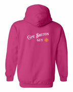 CB Guy Yellow Compass Left Chest and Back Pullover Hoodie - Unisex