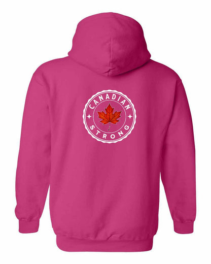 Canadian Strong Leaf Left Chest and Back Pullover