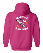 Maritime Bomb Squad Left Chest & Back Pullover Hoodie - Unisex