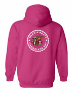 Mean & Nasty Canadians Eh! Left Chest and Back Pullover Hoodie - Gildan Canada (sewn Internationally) - Unisex