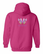 NFLD Lupins Left Chest and Back Pullover Hoodie - Unisex