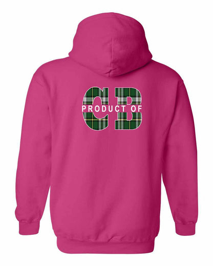 Product of CB Left Chest and Back Pullover Hoodie