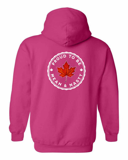Proud Mean & Nasty Leaf Left Chest and Back Pullover