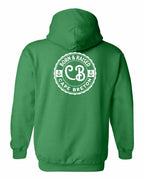 Born & Raised CB Left Chest and Back Pullover Hoodie - Unisex