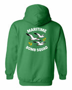 Maritime Bomb Squad Left Chest & Back Pullover Hoodie - Unisex