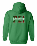 PEI Saltwater Raised Left Chest and Back Pullover Hoodie - Unisex