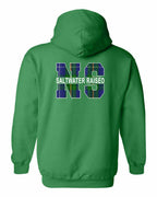 Saltwater Raised NS Left Chest and Back Pullover Hoodie - Unisex