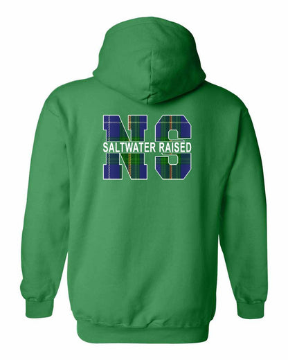 Saltwater Raised Left Chest and Back pullover