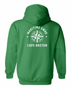 Maritime Swag CB Compass Left Chest and Back Pullover Hoodie - Unisex