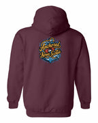 Anchored In NS (Old Design) Left Chest and Back Pullover Hoodie - Unisex