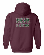 Made In CB Tartan Left Chest and Back Pullover Hoodie - Unisex