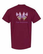 NB Lupins Left Chest and Back Men's Tee