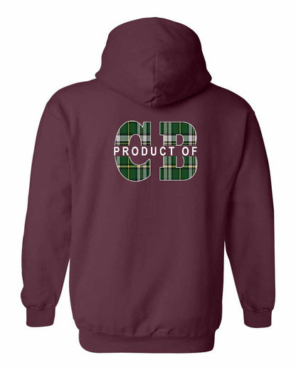 Product of CB Left Chest and Back Pullover Hoodie