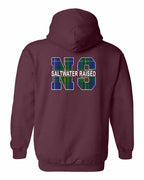Saltwater Raised NS Left Chest and Back Pullover Hoodie - Unisex