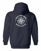 Maritime Swag NS Compass Left Chest and Back Pullover Hoodie - Unisex