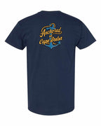 Anchored in CB (New Design) Left Chest and Back Men's Tee