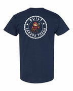 Built Canada Tough Axe Beaver Left Chest & Back Men's Tee - Gildan Canada (sewn Internationally)
