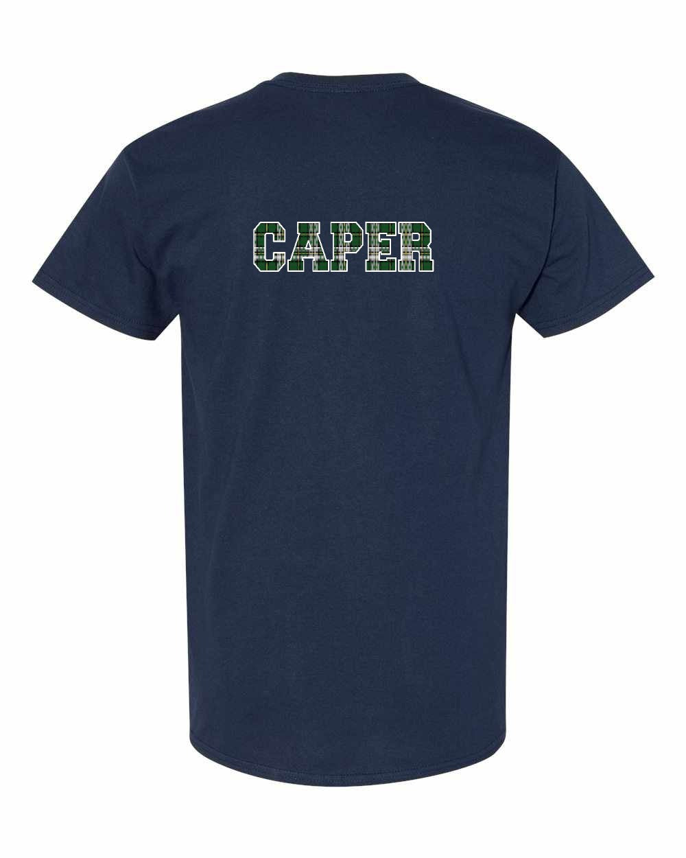 Caper Left Chest and Back Men's Tee