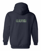 Caper Left Chest and Back Pullover Hoodie - Unisex