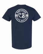 Born & Raised CB Left Chest and Back Men's Tee