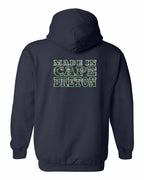 Made In CB Tartan Left Chest and Back Pullover Hoodie - Unisex