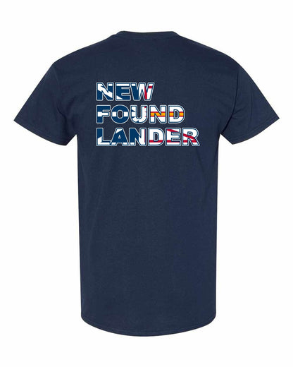 New Found Lander Left Chest and Back Men's Tee