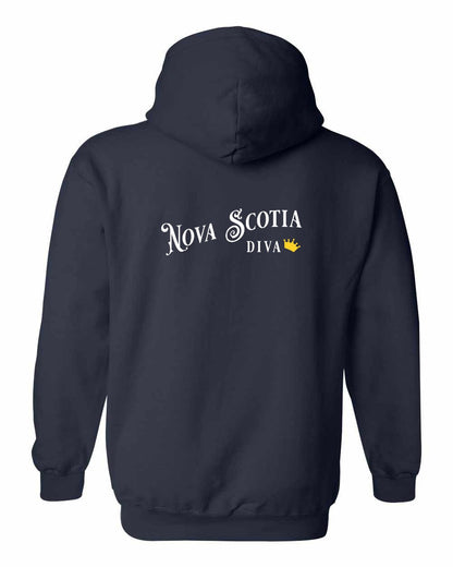Nova Scotia Diva Left Chest and Back pullover