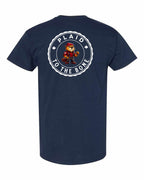 Plaid to the Bone Beaver Left Chest & Back Men's Tee - Gildan Canada (sewn Internationally)